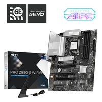 Материнская плата MSI PRO Z890-S WIFI6E, ATX, 1xLGA1851, Intel Z890, 4xDDR5 (до 256GB), 3xM.2, 4xSATA3, 1xPCIe 5.0 x16, HDMI/DP, 1x2.5GbE, Wi-Fi 6E — фото 4