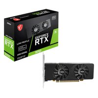 Видеокарта MSI GeForce RTX 3050 E OC 6GB GDDR6/96-bit, PCIe 4.0 x8, 2xHDMI+1xDP, 2,5 слота, низкопрофильная, без доп. питания — фото 1