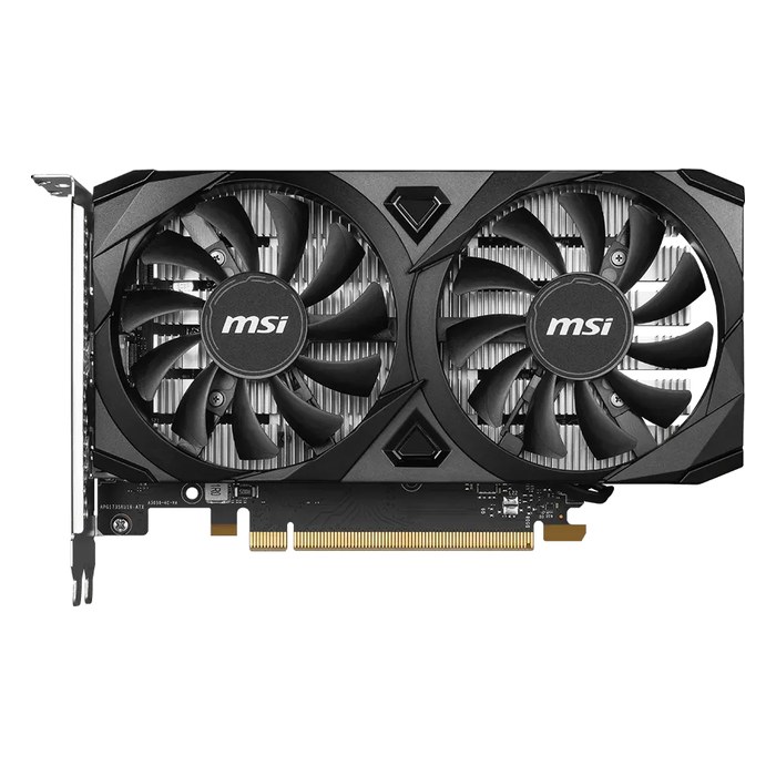 Видеокарта MSI GeForce RTX 3050 VENTUS 2X E OC 6GB GDDR6/96-bit, PCIe 4.0 x8, 2xHDMI+1xDP, 2,5 слота, без доп. питания