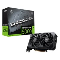 Видеокарта MSI GeForce RTX 5060 SHADOW 2X OC 8GB GDDR7/128-bit, PCIe 5.0 x8, 1xHDMI+3xDP, 2 слота, 1x8-pin — фото 4