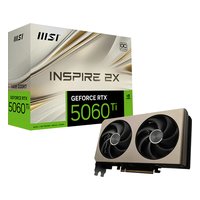 Видеокарта MSI GeForce RTX 5060 Ti INSPIRE 2X OC 16GB GDDR7/128-bit, PCIe 5.0 x8, 1xHDMI+3xDP, 2,5 слота, 1x8-pin — фото 4