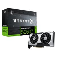 Видеокарта MSI GeForce RTX 5060 Ti VENTUS 2X OC PLUS 8GB GDDR7/128-bit, PCIe 5.0 x8, 1xHDMI+3xDP, 2,5 слота, 1x8-pin — фото 4
