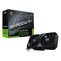 Видеокарта MSI GeForce RTX 5070 SHADOW 2X OC 12GB GDDR7/192-bit, PCIe 5.0, 1xHDMI+3xDP, 2,5 слота, 1x16-pin — фото 4