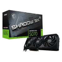 Видеокарта MSI GeForce RTX 5070 SHADOW 3X OC 12GB GDDR7/192-bit, PCIe 5.0, 1xHDMI+3xDP, 2,5 слота, 1x16-pin — фото 4