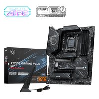 Материнская плата MSI X870E GAMING PLUS WIFI, ATX, 1xAM5, AMD X870E, 4xDDR5 (до 256GB), 3xM.2, 4xSATA3, 1xPCIe 5.0 x16, HDMI, 1x5GbE, Wi-Fi 7 — фото 4