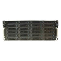 Корпус Negorack NR-H424, Rack 4U, E-ATX/SSI-CEB/ATX/mATX, 24× hot-swap 3,5", бэкплейн 6× SFF-8087, 7 слотов FH, глубина 650 мм, без БП (NR-H424-0) — фото 2