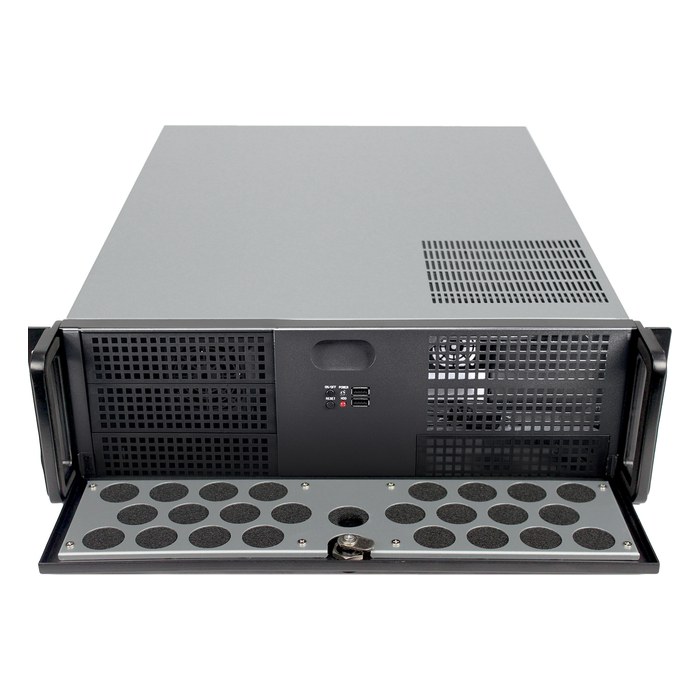 Корпус Negorack NR-N355-2D, Rack 3U, E-ATX/SSI-CEB/ATX/mATX/Mini-ITX, 7 слотов FH, глубина 550 мм, без БП (NR-3552D-0)