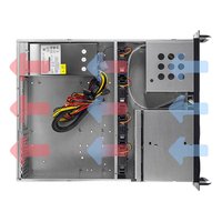 Корпус Negorack NR-R206, Rack 2U, SSI-CEB/ATX/mATX/Mini-ITX, 6× hot-swap 3,5", бэкплейн 6× SATA 7-pin, 7 слотов LP, глубина 550 мм, без БП — фото 2