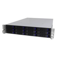 Корпус Negorack NR-R212, Rack 2U, E-ATX/SSI-CEB/ATX/mATX/Mini-ITX, 12× hot-swap 3,5", бэкплейн SATA: 12× SATA 7-pin; SAS: 3× SFF-8643 или 3× SFF-8087, 7 слотов LP, глубина 650 мм, без БП — фото 2
