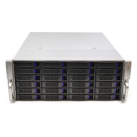 Корпус Negorack NR-R4024, Rack 4U, ATX/mATX/Mini-ITX, 24× hot-swap 3,5", бэкплейн 6× SFF-8643 или 6× SFF-8087, 7 слотов FH, глубина 550 мм, без БП — фото 2
