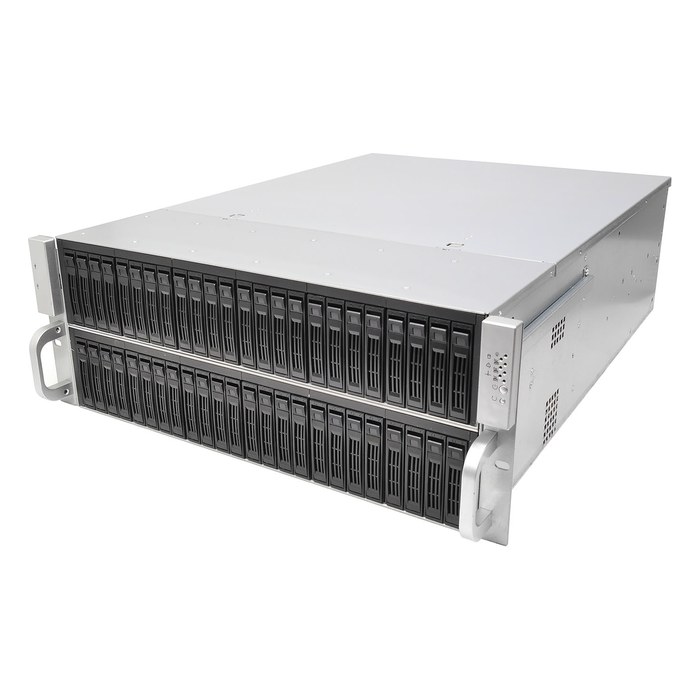 Корпус Negorack NR-R4149, Rack 4U, E-ATX/SSI-CEB/ATX/mATX, 49× hot-swap 2,5", бэкплейн 12× SFF-8087, 11 слотов FH, глубина 650 мм, без БП