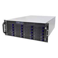 Корпус Negorack NR-R420, Rack 4U, E-ATX/SSI-CEB/ATX/mATX, 20× hot-swap 3,5", бэкплейн SATA: 20× SATA 7-pin; SAS: 5× SFF-8087 или 5× SFF-8643, 7 слотов FH, глубина 650 мм, без БП (NR-R420-0) — фото 1