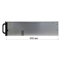 Корпус Negorack NR-R420, Rack 4U, E-ATX/SSI-CEB/ATX/mATX, 20× hot-swap 3,5", бэкплейн SATA: 20× SATA 7-pin; SAS: 5× SFF-8087 или 5× SFF-8643, 7 слотов FH, глубина 650 мм, без БП (NR-R420-0) — фото 2