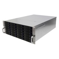 Корпус Negorack NR-R424v1, Rack 4U, E-ATX/SSI-CEB/ATX/mATX/Mini-ITX, 24× hot-swap 3,5", бэкплейн 6× SFF-8087, 7 слотов FH, глубина 680 мм, без БП — фото 1