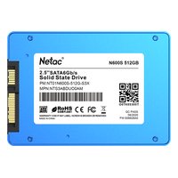 SSD 512GB Netac N600S, SATA 2.5" (280 TBW) (NT01N600S-512G-S3X) — фото 2