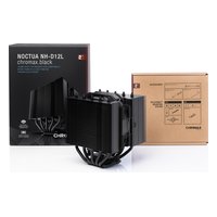 Кулер для процессора Noctua NH-D12L chromax.black, LGA1954/1851/1700/1200/115x, AM5/AM4 — фото 4