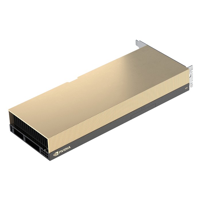 Видеокарта NVIDIA A30 PCIe 24GB HBM2/3072-bit, PCIe 4.0, 2 слота, пассивная, 1x8-pin CPU (900-21001-0140-030)