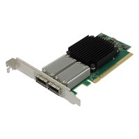 Сетевая карта InfiniBand/Ethernet NVIDIA MCX556A-ECAT, 2× QSFP28 100 GbE, NVIDIA ConnectX-5, PCIe 3.0 x16, LP (FH-планка в комплекте) (MCX556A-ECAT) — фото 2