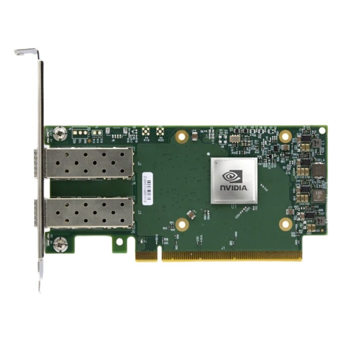 Сетевая карта NVIDIA MCX623106AN-CDAT, 2× QSFP56 100 GbE, NVIDIA ConnectX-6 Dx, PCIe 4.0 x16, FH (MCX623106AN-CDAT)
