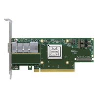 Сетевая карта InfiniBand/Ethernet NVIDIA MCX653105A-HDAT, 1× QSFP56 200 GbE, NVIDIA ConnectX-6, PCIe 4.0 x16, LP (FH-планка в комплекте) (MCX653105A-HDAT)