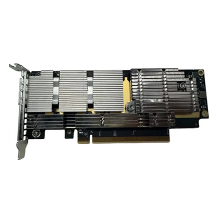 Сетевая карта NVIDIA MCX75310AAS-HEAT, 1× OSFP 200 GbE, NVIDIA ConnectX-7, PCIe 5.0 x16, LP (FH-планка в комплекте)