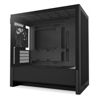 Корпус NZXT H3 Flow, Midi Tower, mATX/Mini-ITX, без БП, стекло, чёрный (CC-H31FB-01) — фото 1