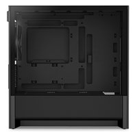 Корпус NZXT H3 Flow, Midi Tower, mATX/Mini-ITX, без БП, стекло, чёрный (CC-H31FB-01) — фото 4