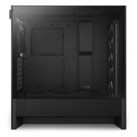 Корпус NZXT H5 Flow RGB, Midi Tower, E-ATX/ATX/mATX/Mini-ITX, без БП, стекло, чёрный (CC-H52FB-R1) — фото 2