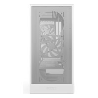 Корпус NZXT H5 Flow, Midi Tower, E-ATX/ATX/mATX/Mini-ITX, без БП, стекло, белый (CC-H52FW-01) — фото 3
