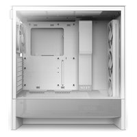Корпус NZXT H5 Flow RGB, Midi Tower, E-ATX/ATX/mATX/Mini-ITX, без БП, стекло, белый (CC-H52FW-R1) — фото 2