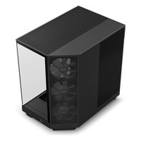 Корпус NZXT H6 Flow RGB, Midi Tower, ATX/mATX/Mini-ITX, без БП, стекло, чёрный (CC-H61FB-R1) — фото 5
