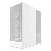 Корпус NZXT H7 Flow RGB, Midi Tower, E-ATX/ATX/mATX/Mini-ITX, без БП, стекло, белый (CM-H72FW-R1) — фото 1