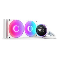 Система жидкостного охлаждения NZXT Kraken Elite 280 RGB, White, радиатор 280 мм, LGA1851/1700/1200/115x, AM5/AM4 (RL-KR28E-W2) — фото 1