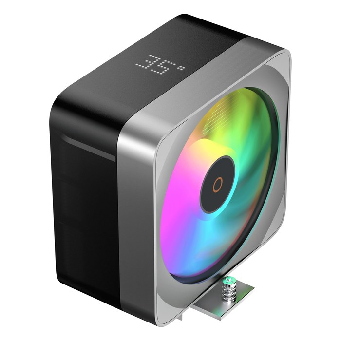 Кулер для процессора Ocypus Delta A40 EX BK Digital, до 200W, LGA1851/1700/1200/115x, AM5/AM4 (Delta-A40-BK1NAWD00E-GL)