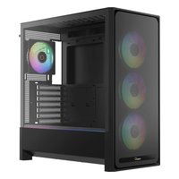 Корпус Ocypus Delta C70 BK ARGB, Midi Tower, E-ATX/ATX/mATX/Mini-ITX, без БП, стекло, чёрный (Delta-C70-BKG400XX-GL) — фото 1