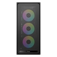 Корпус Ocypus Delta C70 BK ARGB, Midi Tower, E-ATX/ATX/mATX/Mini-ITX, без БП, стекло, чёрный (Delta-C70-BKG400XX-GL) — фото 2