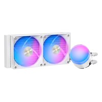 Система жидкостного охлаждения Ocypus Delta L24 WH ARGB V2, радиатор 240 мм, до 280W, LGA1851/1700/1200/115x, AM5/AM4 (Delta-L24-WH2AAWNN02X-GL) — фото 1