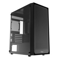 Корпус Ocypus Gamma C50 BK, Mini Tower, mATX/Mini-ITX, без БП, стекло, чёрный (Gamma-C50-BKG000XX-GL) — фото 1