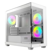 Корпус Ocypus Gamma C52 WH ARGB, Mini Tower, mATX/Mini-ITX, без БП, стекло, белый (Gamma-C52-WHD300XX-GL) — фото 1