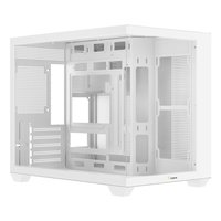 Корпус Ocypus Gamma C54 WH, Mini Tower, mATX/Mini-ITX, без БП, стекло, белый (Gamma-C54-WHD000XX-GL) — фото 1