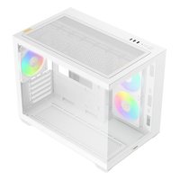 Корпус Ocypus Gamma C54 WH ARGB, Mini Tower, mATX/Mini-ITX, без БП, стекло, белый (Gamma-C54-WHD300XX-GL) — фото 5