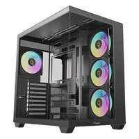 Корпус Ocypus Gamma C74 BK ARGB, Midi Tower, ATX/mATX/Mini-ITX, без БП, стекло, чёрный (Gamma-C74-BKD400XX-GL) — фото 1