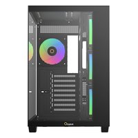 Корпус Ocypus Gamma C74 BK ARGB, Midi Tower, ATX/mATX/Mini-ITX, без БП, стекло, чёрный (Gamma-C74-BKD400XX-GL) — фото 2