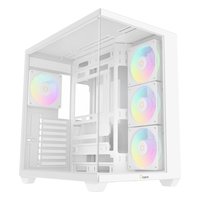 Корпус Ocypus Gamma C74 WH ARGB, Midi Tower, ATX/mATX/Mini-ITX, без БП, стекло, белый (Gamma-C74-WHD400XX-GL) — фото 1