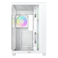 Корпус Ocypus Gamma C74 WH ARGB, Midi Tower, ATX/mATX/Mini-ITX, без БП, стекло, белый (Gamma-C74-WHD400XX-GL) — фото 2