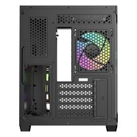 Корпус Ocypus Iota C50 Curve BK ARGB, Midi Tower, mATX/Mini-ITX, без БП, стекло, чёрный (Iota-C50-BKD300CD-GL) — фото 4