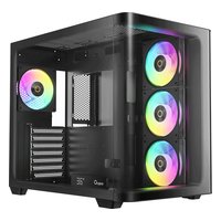 Корпус Ocypus Iota C70 Curve BK ARGB, Midi Tower, ATX/mATX/Mini-ITX, без БП, стекло, чёрный (Iota-C70-BKD400CD-GL) — фото 1