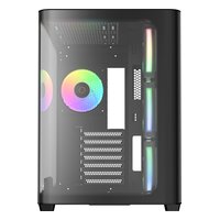 Корпус Ocypus Iota C70 Curve BK ARGB, Midi Tower, ATX/mATX/Mini-ITX, без БП, стекло, чёрный (Iota-C70-BKD400CD-GL) — фото 2