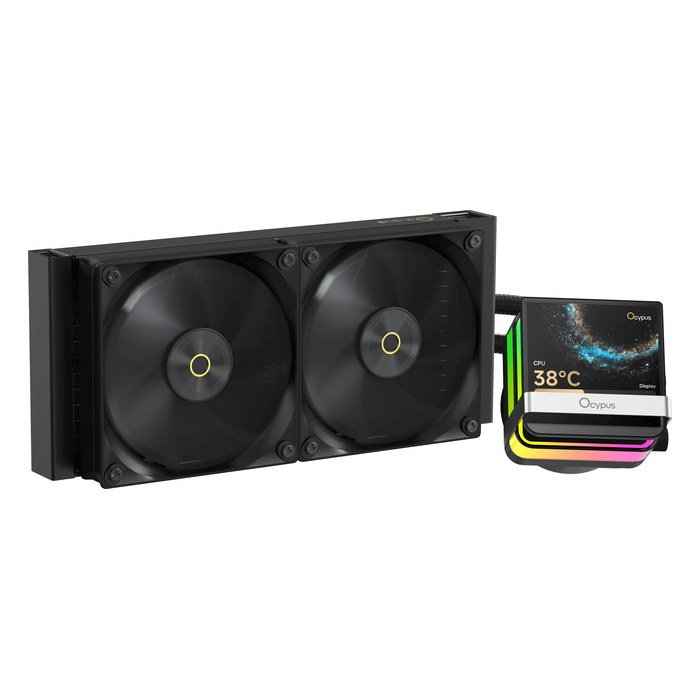Система жидкостного охлаждения Ocypus Sigma L24 PRO BK, радиатор 240 мм, до 290W, LGA1851/1700/1200/115x, AM5/AM4 (Sigma-L24-BK2ANWL00P-GL)