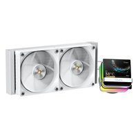 Система жидкостного охлаждения Ocypus Sigma L24 PRO WH, радиатор 240 мм, до 290W, LGA1851/1700/1200/115x, AM5/AM4 (Sigma-L24-WH2ANWL00P-GL) — фото 1